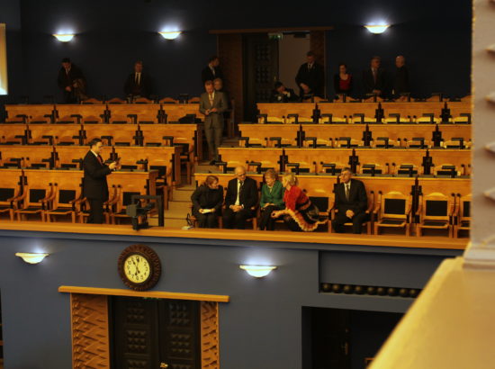 Kohtumine Horvaatia parlamendi spiikri Josip Lekoga